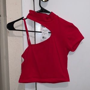 NWT cap one shoulder